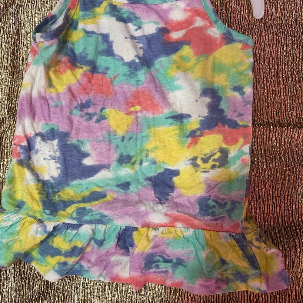 Colorful Tie-Dye Kids Tank Top